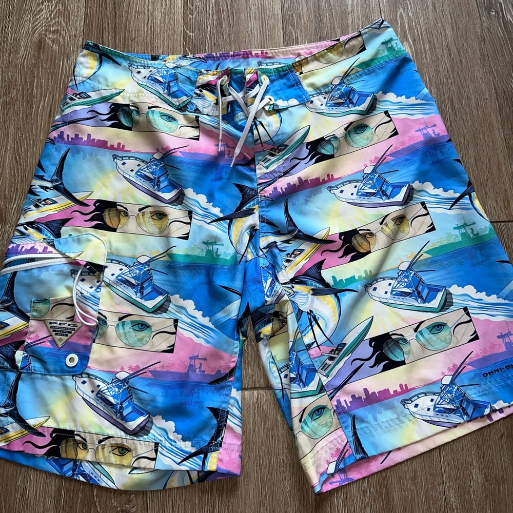 columbia men’s swim shorts